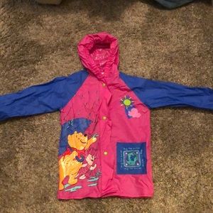 Girls Winne the Pooh rain jacket